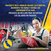 Campaign Graphic for the Garment Industry